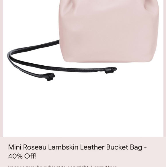 Longchamp mini roseau lambskin bag nwot - Picture 13 of 13